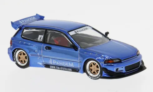 Honda Civic (EG6) by Pandem, blau, 1:64, Pop Race