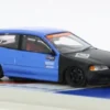 Honda Civic EG6 (Tarmac Works 10th Anniversary), blau/schwarz, 1:64, Tarmac Works