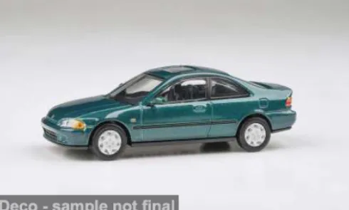 Honda Civic EJ1, dunkeltürkis, 1995, 1:64, Para64