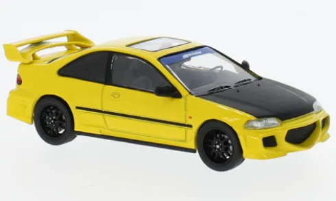 Honda Civic EJ1, gelb/schwarz, 1995, 1:43, IXO