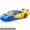 Honda NSX-R Spoon, gelb/blau, 1:64, Pop Race