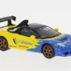 Honda Spoon NSX-R GT, gelb/blau, 1:64, Pop Race