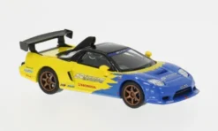 Honda Spoon NSX-R GT, gelb/blau, 1:64, Pop Race