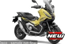 Honda X-ADV, gelb/schwarz, 2025, 1:18, Maisto