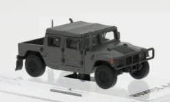 Hummer Humvee 4-CT, dunkelgrau, 1:64, BM Creations