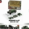 Hummer Humvee 4-CT, Woodland Camo, 1:64, BM Creations