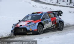 Hyundai i20 N Rally1, Rallye Monte Carlo, 2026, #11, T.Neuville/M.Wydaeghe, 1:43, IXO