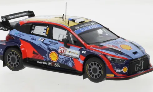 Hyundai i20 N Rally1, Rallye WM, Rallye Sardinien, 2022, #8, O.Tanak/M.Jarveoja, 1:43, IXO