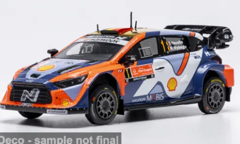 Hyundai i20 N Rally1, Rally Portugal, 2025, #1, T.Neuville/M.Wydaeghe, 1:43, IXO