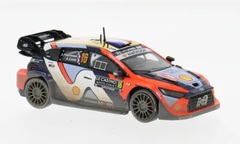 Hyundai i20 N Rally1, WRC, Rally Monte Carlo, 2025, #16, A.Fourmaux/A.Coria, 1:43, IXO