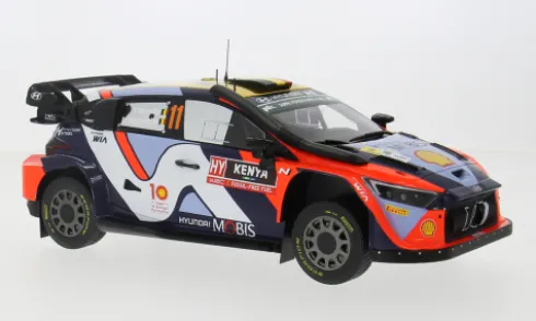 Hyundai i20 N Rally1, WRC, Safari Rallye Kenia, 2024, #11, T.Neuville/M.Wydaeghe, 1:18, IXO