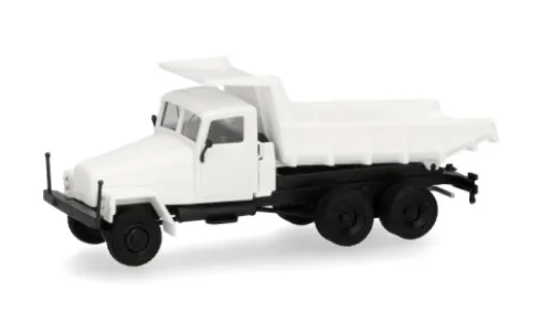 IFA G5 Muldenkipper, weiss, 1:87, Herpa MiniKit