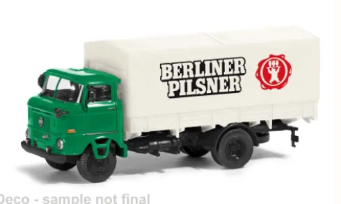 IFA W50 L SP, 1985, Berliner Pilsner, 1:87, Espewe