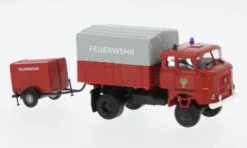 IFA W50 LA, Feuerwehr Euba, 1:87, Espewe