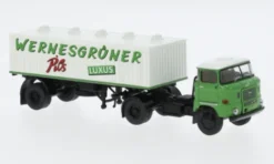 IFA W 50 Bier-SZ, 1965, Wernesgrüner Pils, 1:87, Brekina