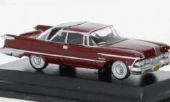 Imperial Crown 2 Door Hardtop, dunkelrot/schwarz, 1959, 1:87, Oxford