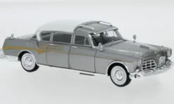 Imperial Crown Ghia Limousine, grau/weiss, 1956, King Saud, 1:43, CMF