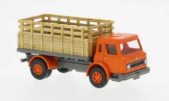 International Harvester Gitteraufbau-LKW, orange/grau, 1962, 1:87, Wiking