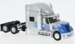 International Lonestar, silber/blau, 2010, Flames, 1:87, Brekina