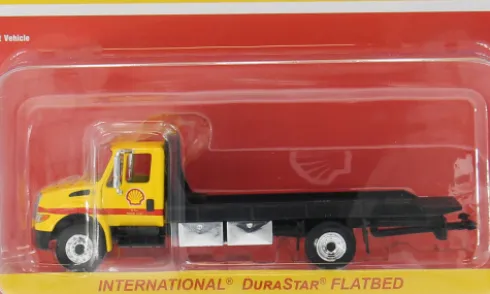 International Durastar Flatbed, Shell, 1:64, Greenlight