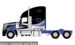 International Lonestar, blau/schwarz, 2010, 1:64, IXO America