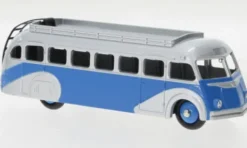 Isobloc Autocar, silber/blau, Dinky Toys / Atlas