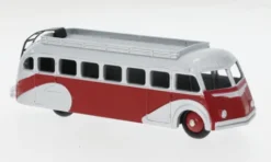 Isobloc Autocar, silber/rot, Dinky Toys / Atlas