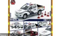 Isuzu D-Max, 2018, China Police, 1:64, BM Creations