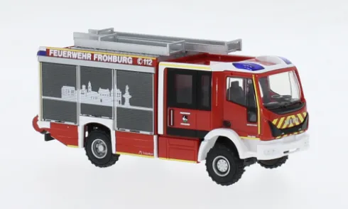 Iveco Magirus HLF Team Cab, Feuerwehr Frohburg, 1:87, Rietze