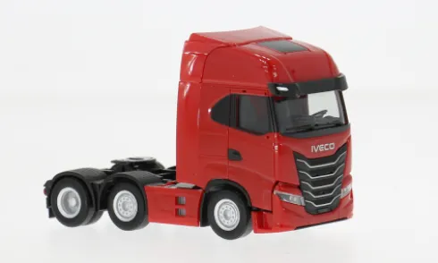 Iveco S-Way, rot, 1:87, Herpa