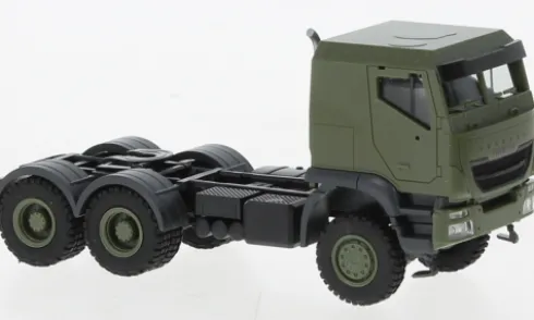 Iveco Trakker 6x6 geschützt, oliv, Bundeswehr, 1:87, Herpa Military
