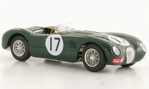 Jaguar C-Type, 24h Le Mans, 1953, #17, P.Walker/S.Moss, 1:43, Brumm