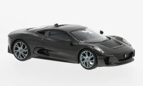Jaguar C-X75, schwarz, 2010, 1:64, Mini GT