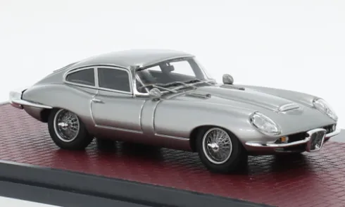 Jaguar E-Type Coombs Italsuisse Frua Coupe, silber, 1966, 1:43, Matrix