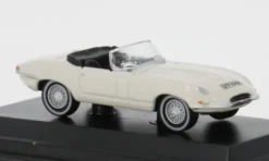 Jaguar E-Type, weiss, 1:76, Oxford