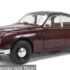 Jaguar Mark II, dunkelrot/schwarz, 1:43, Cararama
