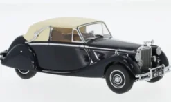 Jaguar MK V, dunkelblau/beige, 1:43, Oxford