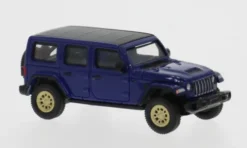 Jeep Wrangler, blau, 2017, 1:87, Micro City 87