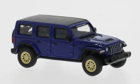 Jeep Wrangler, blau, 2017, 1:87, Micro City 87