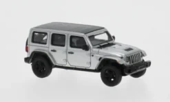 Jeep Wrangler, silber, 2017, 1:87, Micro City 87