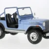 Jeep CJ-7 Laredo, blau/Dekor, 1980, 1:18, MCG