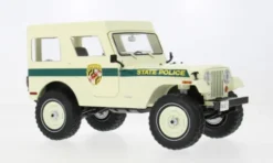 Jeep CJ-5, 1983, Maryland State Police, 1:18, Greenlight