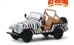 Jeep CJ-7, weiss/schwarz, 1976, 1:43, Greenlight