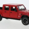 Jeep Gladiator Overland, rot, 2021, 1:24, Motormax