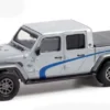Jeep Gladiator, silber/Dekor, 2020, Oceanside Police, 1:64, Greenlight