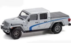 Jeep Gladiator, silber/Dekor, 2020, Oceanside Police, 1:64, Greenlight