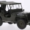 Jeep Willys, oliv, U.S. Army, 1:18, Welly