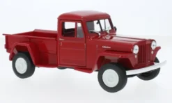 Jeep Willys, rot, 1947, 1:24, Welly