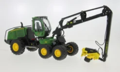 John Deere 1270 6W Harvester, grün, 1:32, Schuco
