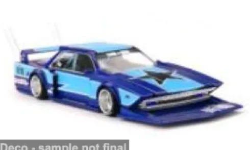 - Kaido Star V2, dunkelblau/blau, 1985, 1:64, Mini GT